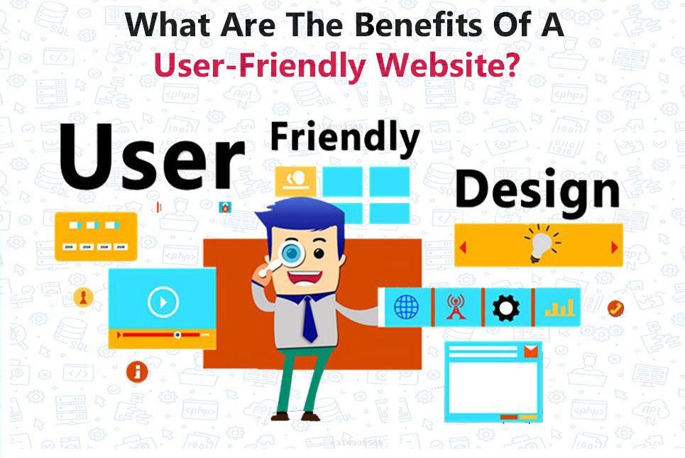 What are the benefits of a user-friendly website?