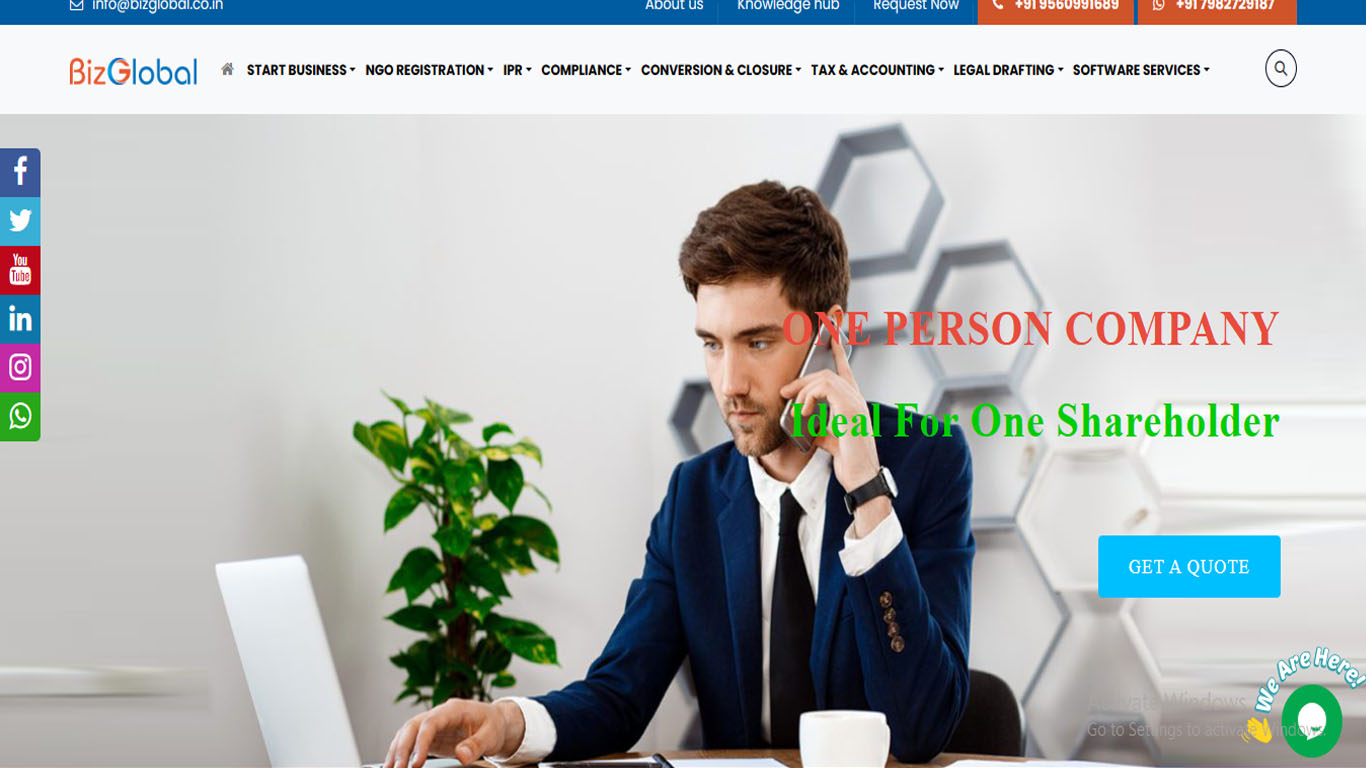 CA Firm website