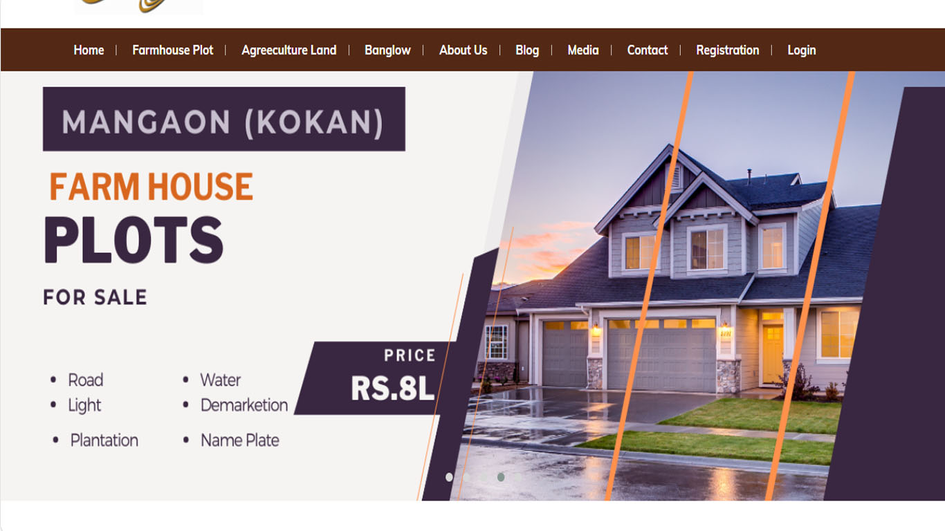 REALESTATE WEBSITE PORTFOLIO