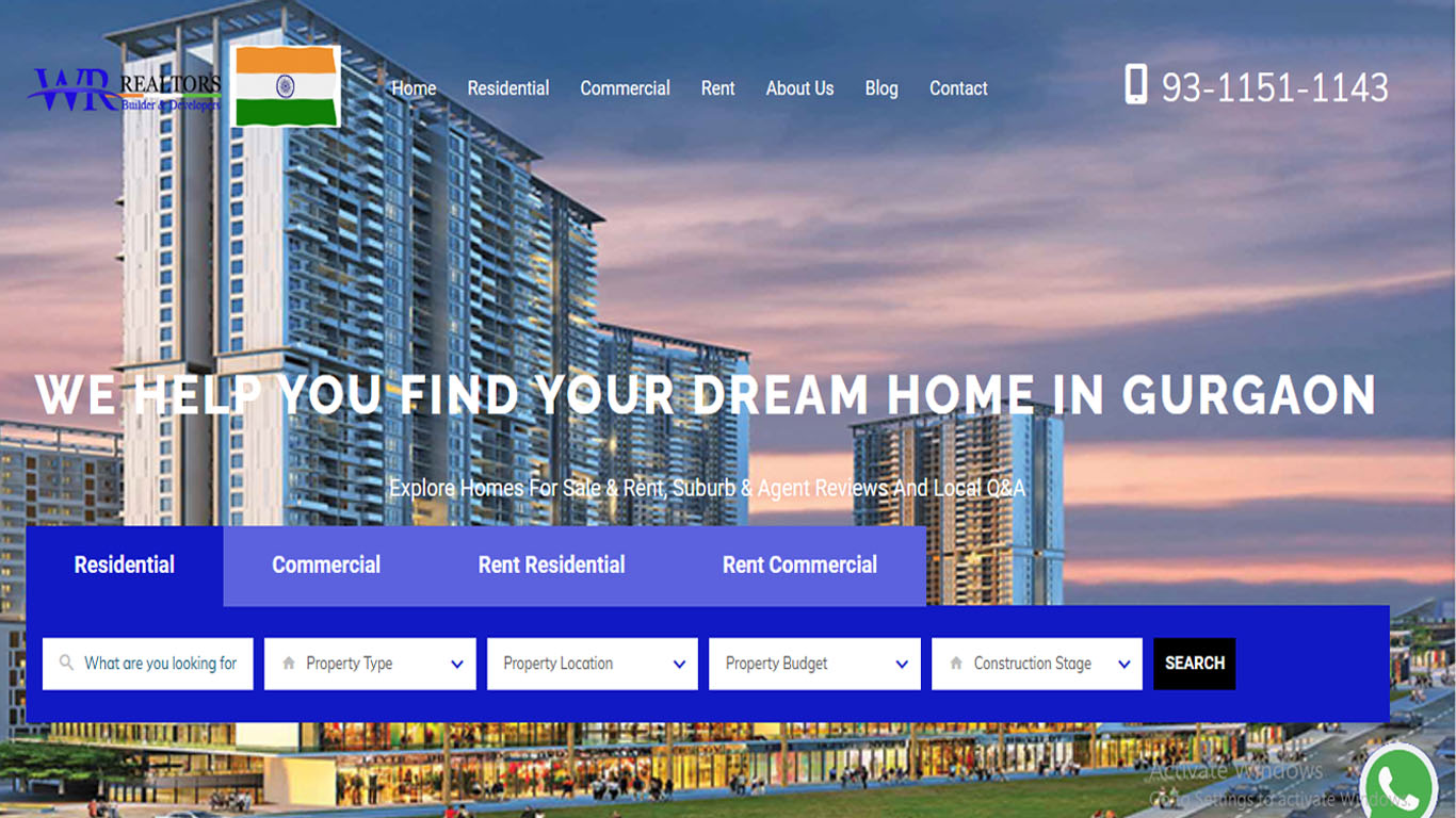 REALESTATE WEBSITE PORTFOLIO